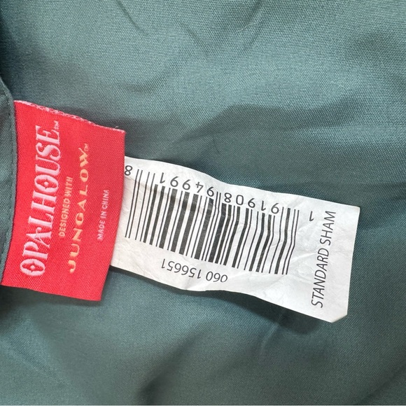 Opalhouse Green/Blue fringe pillow cover NWOT - Picture 4 of 5